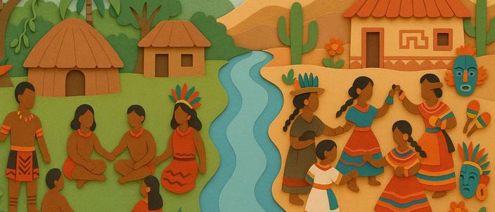 Capa da publicação Comunidades na Constituição: Brasil x México