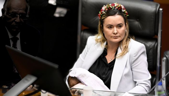 Capa da publicação Bebê no Congresso: escudo político ou falha coletiva?