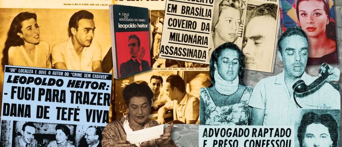 Capa da publicação Leopoldo Heitor: o advogado do diabo (caso Dana de Teffé)