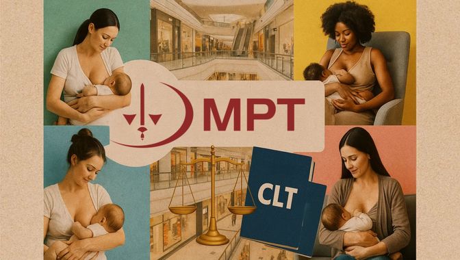 Imagem de capa do artigo O aleitamento materno e a atuação do Ministério Público do Trabalho na proteção da maternidade e da infância.