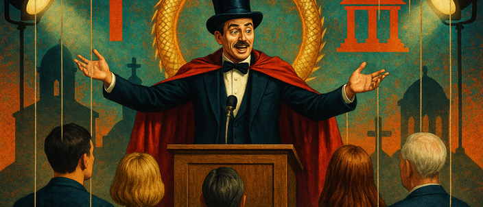 Capa da publicação Circo eleitoral: espetáculo, ilusão e idolatria