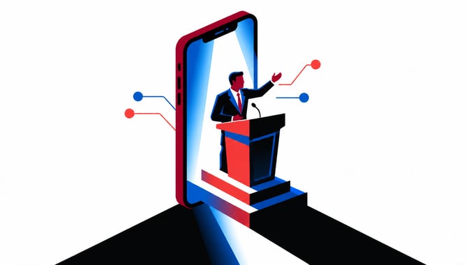 Imagem de capa do artigo Do palanque aos algoritmos: políticos-influenciadores e os desafios do direito eleitoral pós-2026