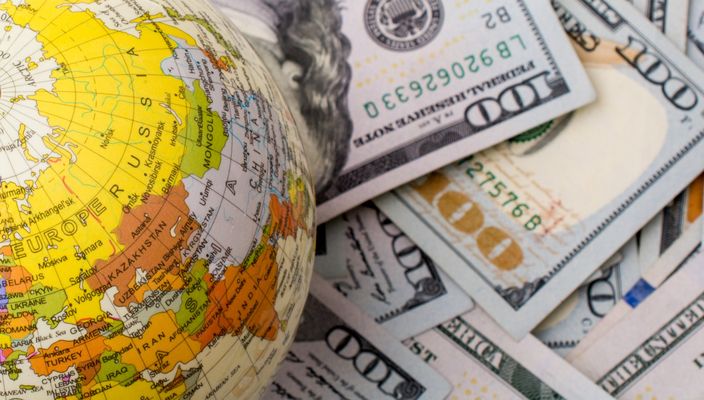 Capa da publicação Os Estados Unidos e o sistema financeiro internacional
