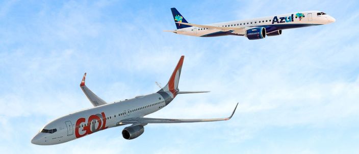 Capa da publicação Tentativa de fusão Gol–Azul cai após pressão regulatória
