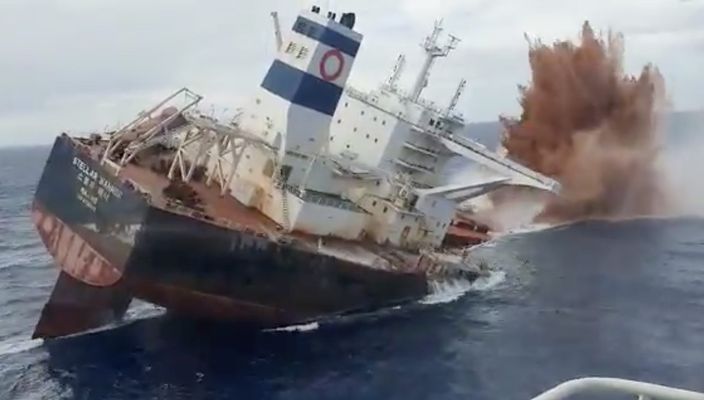 Capa da publicação Acidente com o navio no Maranhão: o preço de uma colisão