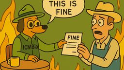 Imagem de capa do artigo A nova arquitetura de governança do fogo no Brasil.