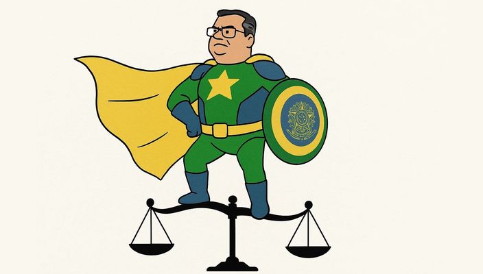 Capa da publicação Soberania em foco: sanções externas e papel do STF