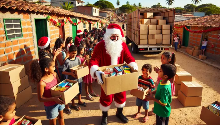 Capa da publicação Cestas básicas, Papai Noel, fome e desigualdade