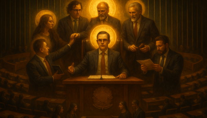 Capa da publicação PEC da Santíssima Blindagem: e sereis como deuses